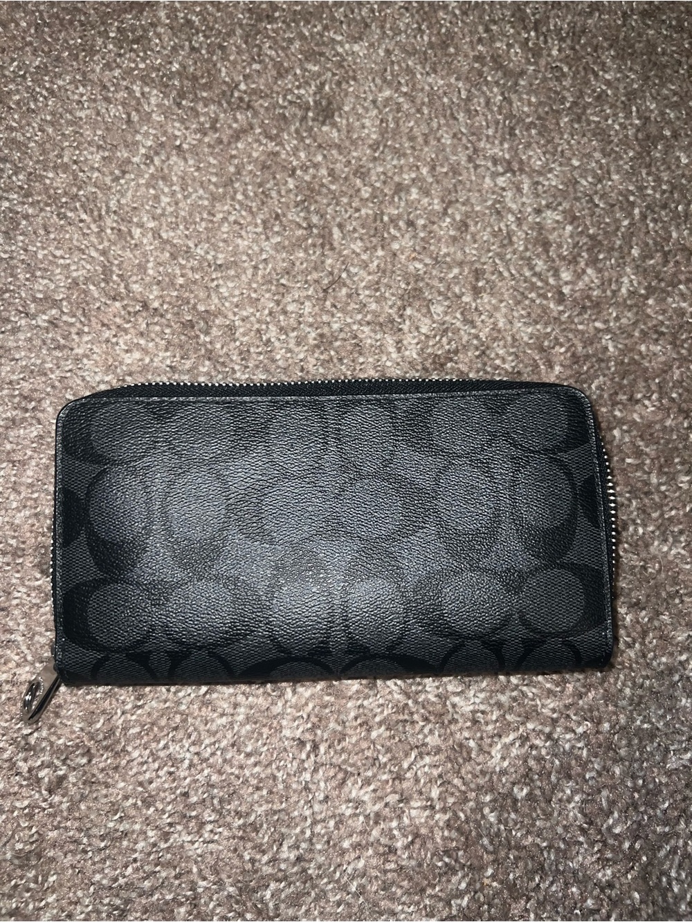 Coach Black Signature Wallet
